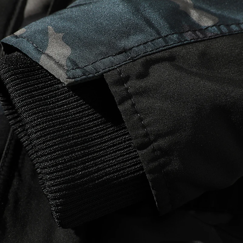 Men Winter Thick Warm Parka Camouflage Hooded Cotton Jacket and Coat Male Military Tactical Windproof Jackets Overcoat Wholesale