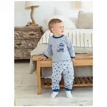 Штанишки Веселый малыш с манжетами "Маленький автолюбитель" для мальчика