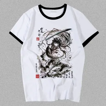 

New Demon Slayer:Kimetsu no Yaiba Uzui Tengen Tokitou Muichirou T-shirt cosplay Kanroji Mitsuri T shirt Fashion Men Women Tees