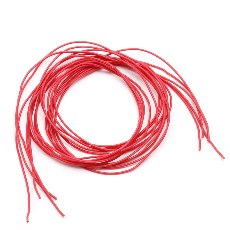 Новый 1 комплект 26AWG силиконовый провод гибкий Калибр многожильный V # медные