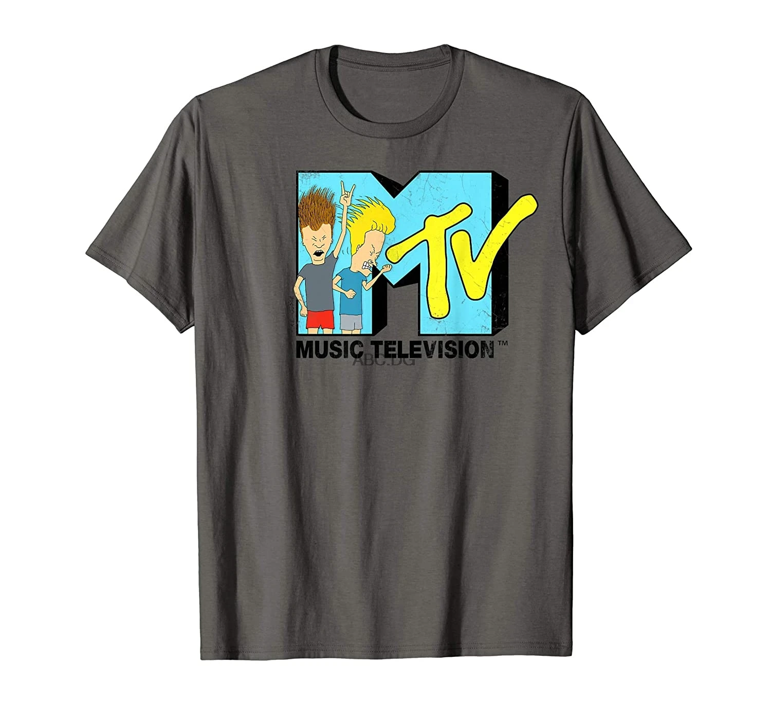 MTV Beavis и нижняя часть футболки с графическим логотипом | Мужская одежда