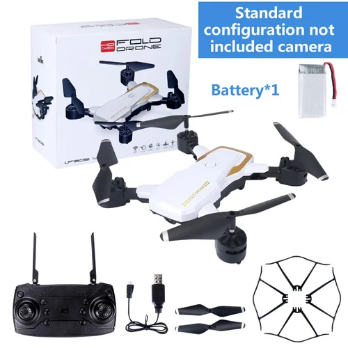 RC самолеты LF609 Wifi Дрон квадкоптер с управлением с видом от первого лица с камерой 0.3MP/2.0MP батарея детская игрушка взрослые подарок years лет пульт дистанционного управления - Цвет: no camera wihte 1
