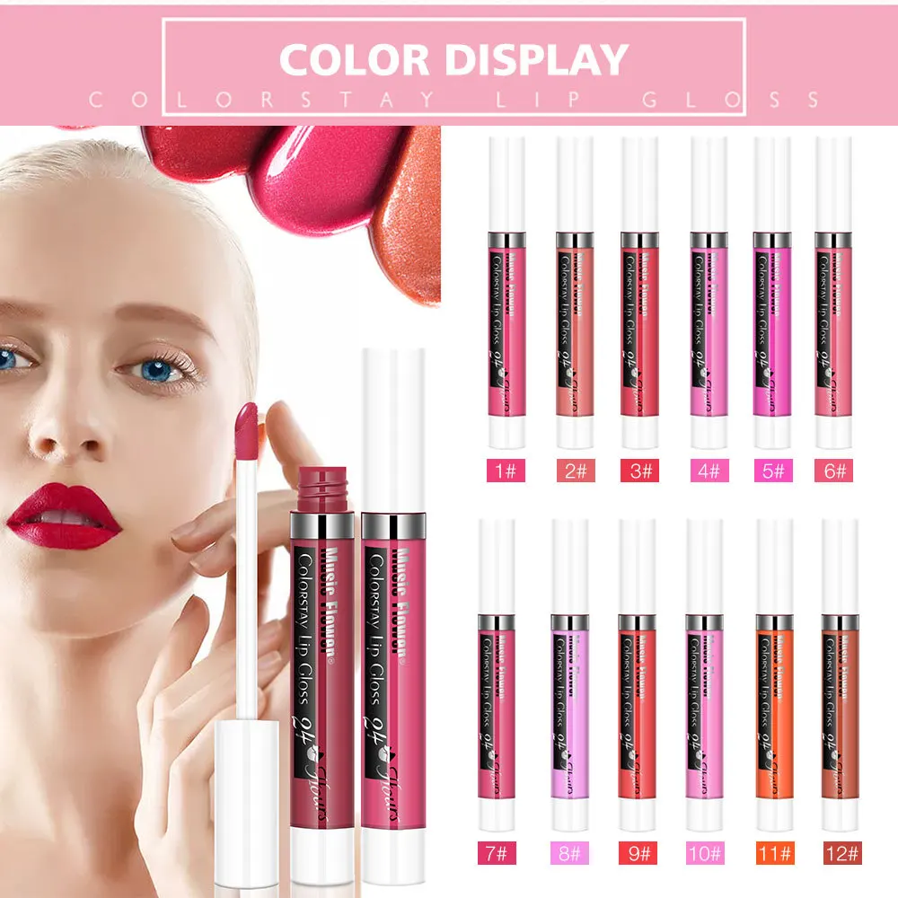 Music Flower Lip Gloss Long Lasting Lip Tattoo Waterproof Matte Lipgloss Tint Moisturize Liquid Lipstick Makeup Music Flower Lip Gloss Long Lasting Lip Tattoo Waterproof Matte Lipgloss Tint Moisturize Liquid Lipstick Makeup