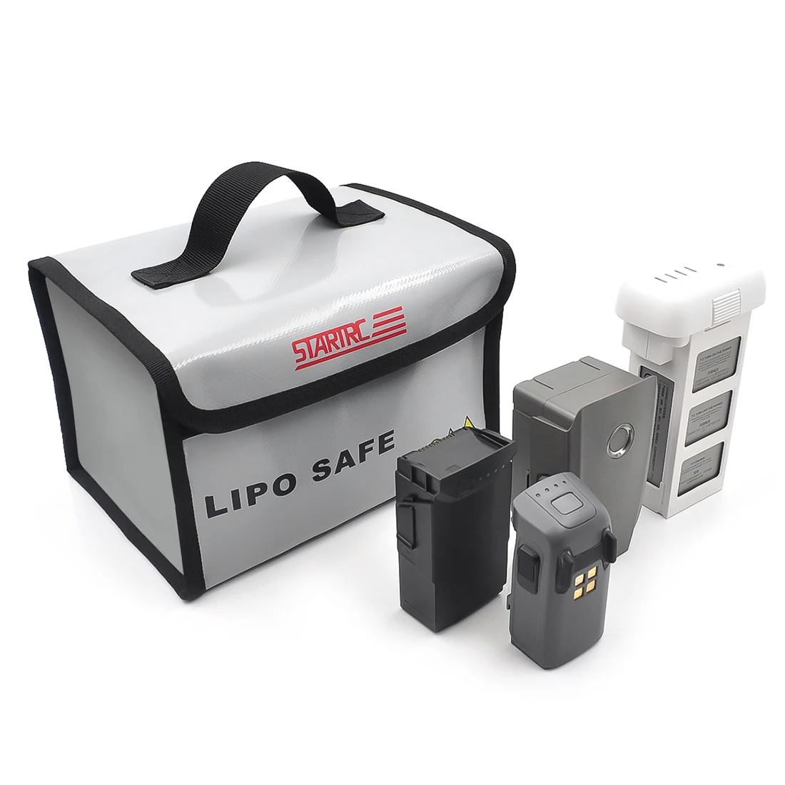 Buy Lipo Battery Storage Pouch Fireproof Explosion-proof Heat-resistant Storage Bag for DJI Mavic Mini / Mavic 2 / Mavic Pro Drone