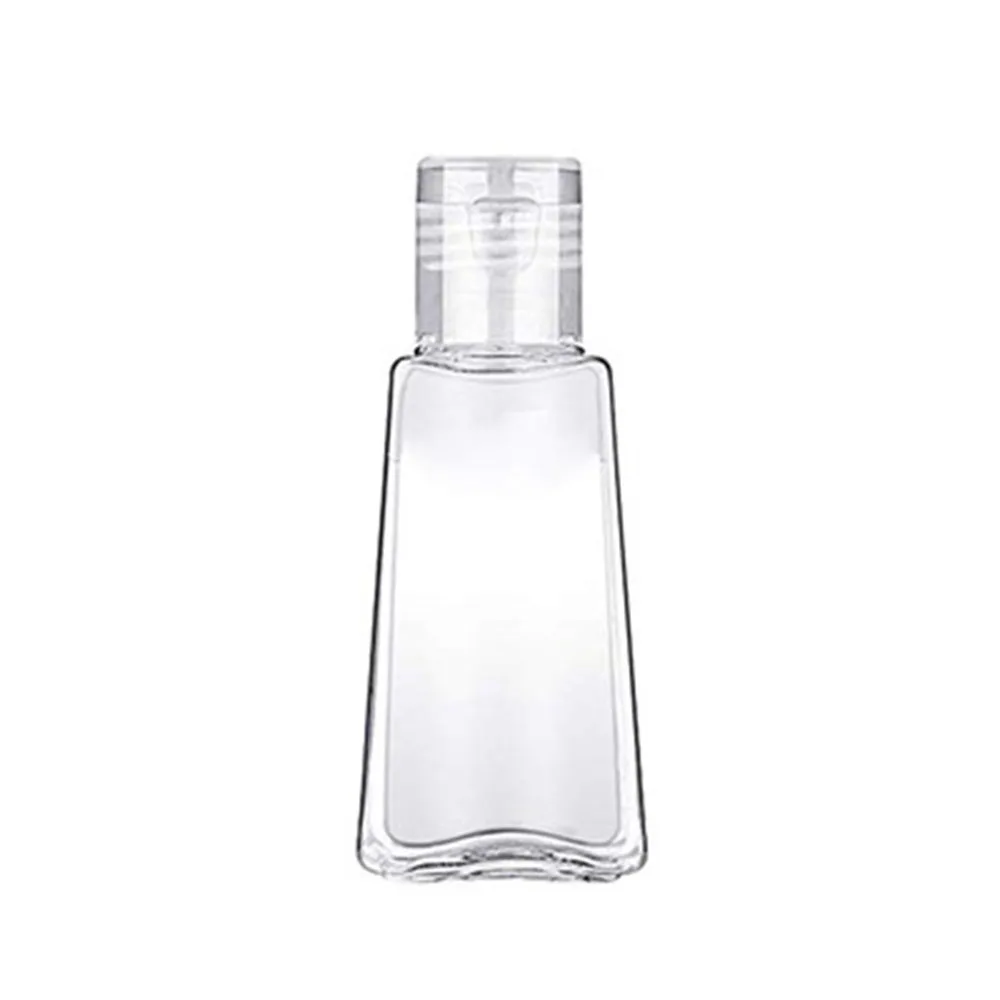 

Trapezoidal Empty Hand Sanitizer Bottles Refillable Plastic Container Transparent Gel Bottle Trave Accessories 30ml
