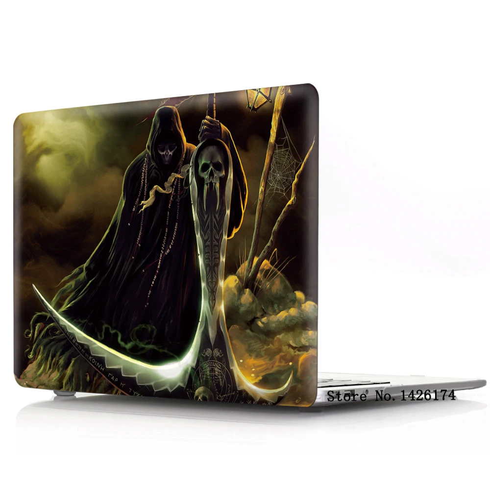 Популярный чехол серии Хэллоуин для Apple Macbook Air Pro Retina 11 12 13 15 дюймов сумка ноутбука
