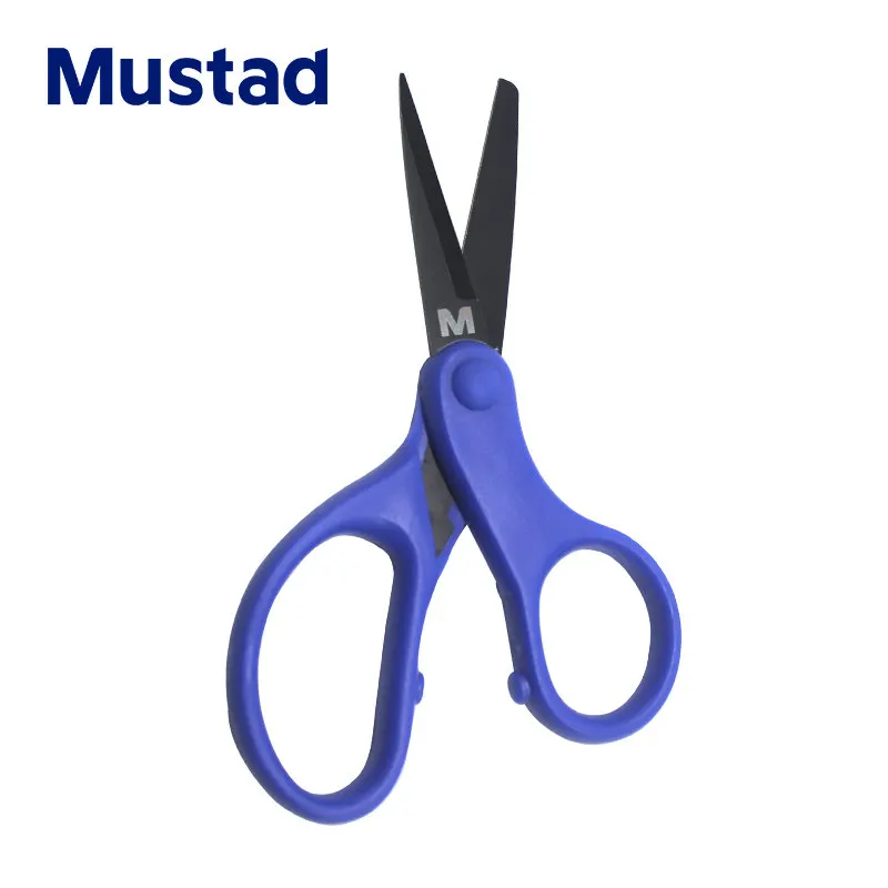 Mustad MTB003 портативные ножницы для рыбалки рыболовные аксессуары плоскогубцы резки