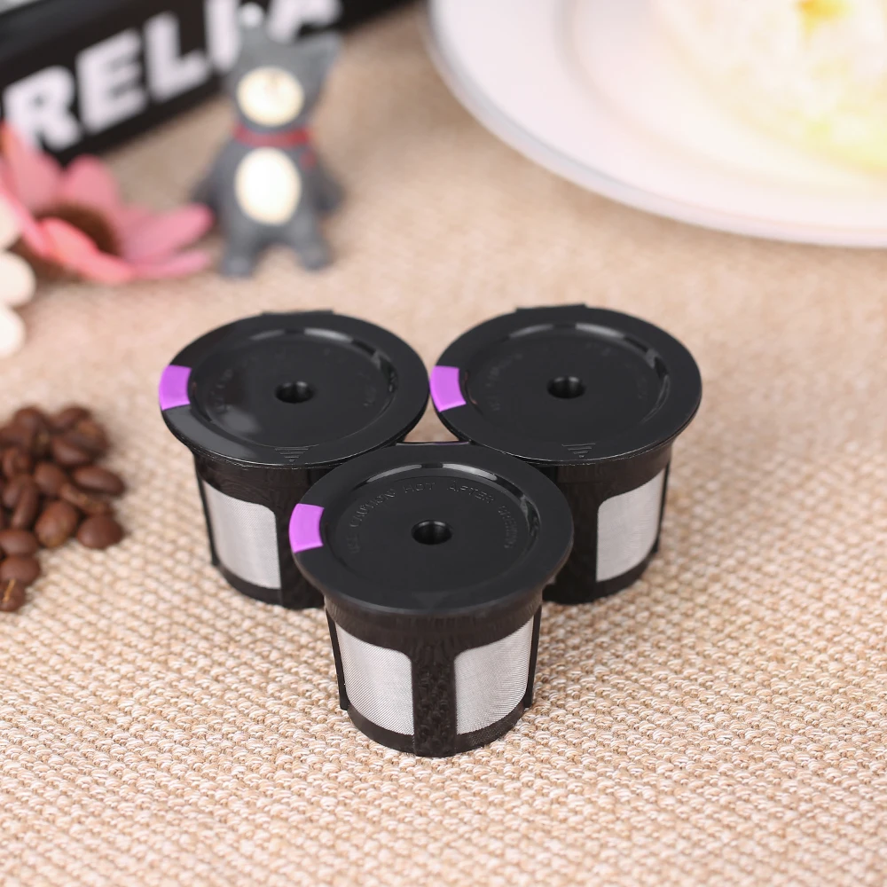 3 шт./компл. многоразовые k-чашки Кофе капсула для Keurig 2,0& 1,0 пивные бутылки многоразового Кофе фильтры