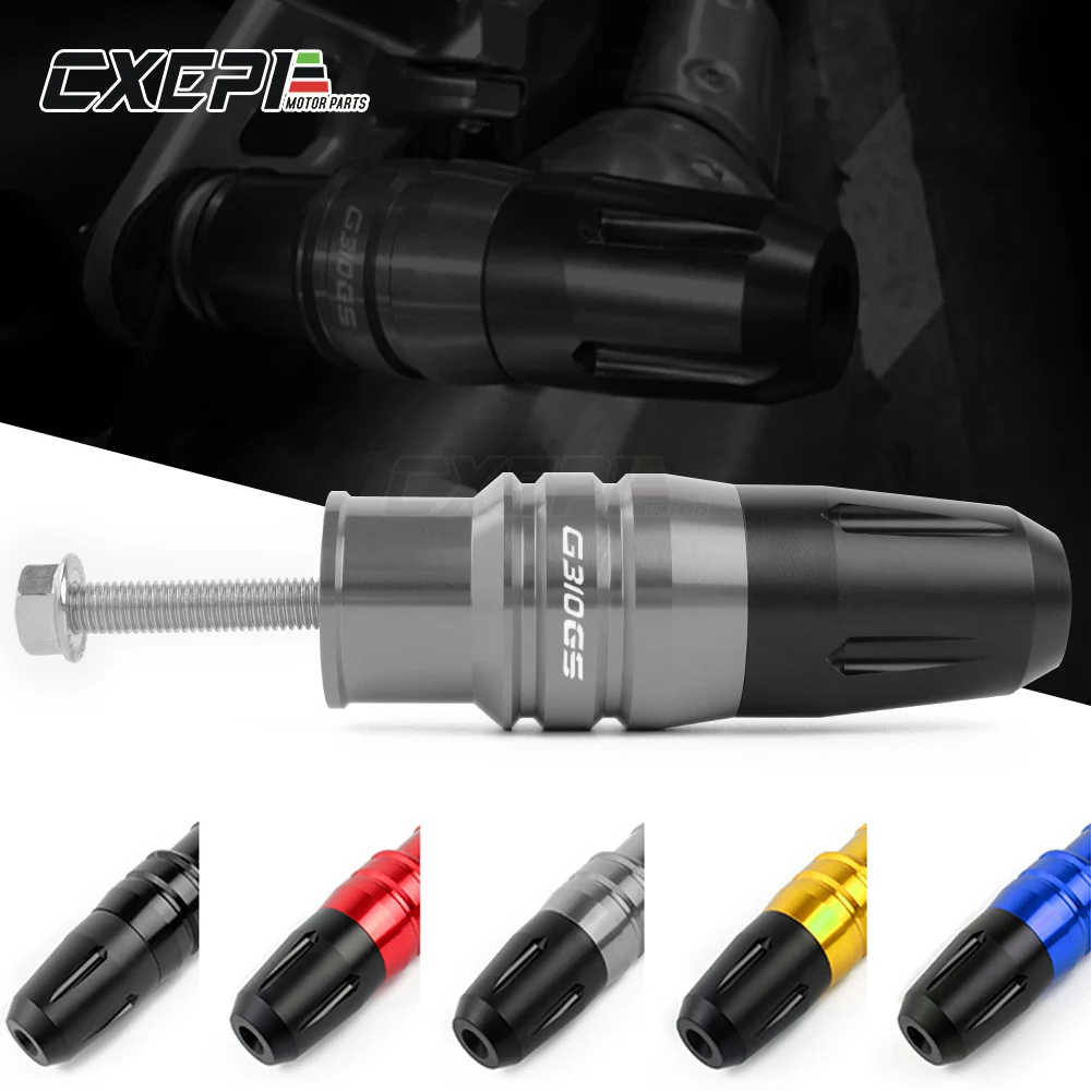 Для BMW G310GS G 310GS G310 GS 2017 2018 CNC Рама мотоцикла аварийные колодки выхлопные слайдеры