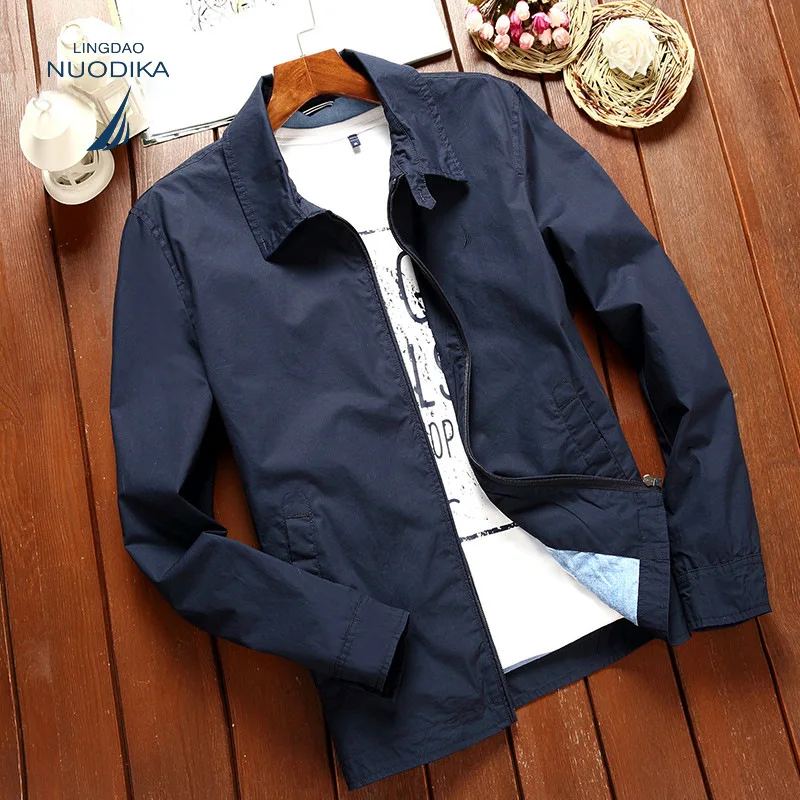 

2019 Middle-aged Jacket Men's Spring New Style MEN'S Outerwear Men'S Wear Middle-aged Jacket Daddy Clothes