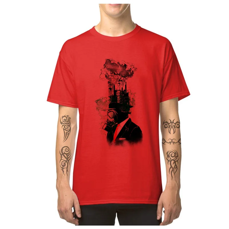 Business_man_6921 T-shirts for Male Printing Summer Fall Tees Short Sleeve New Coming Casual Tops & Tees O Neck 100% Cotton Business_man_6921 red