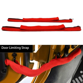 

Replacement Parts of Door Positioner Door Limit Strap Car Modification Parts for Jeep Wrangler JK 2007-2018 (2 Pack)