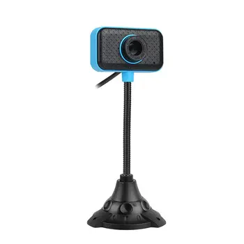 

USB Desktop Laptop Computer Camera With Separate Microphone Suction Cup Design Video Call Live Broadcast Online Teaching