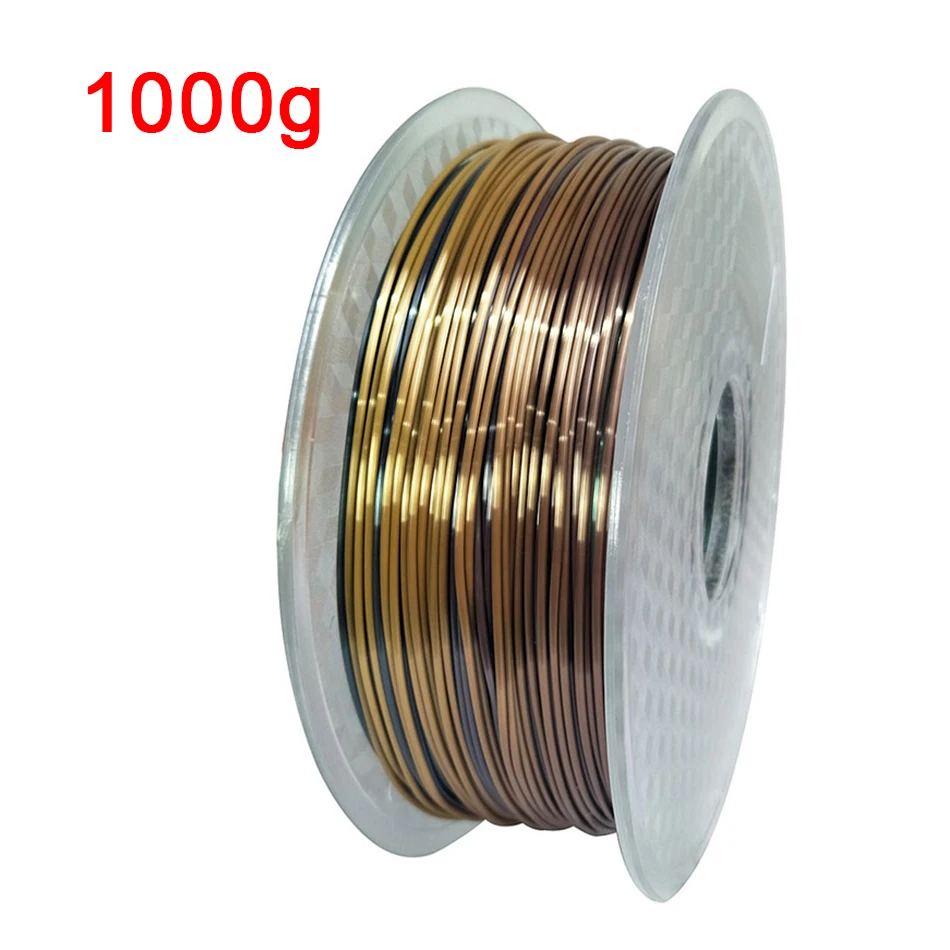 best liquid 3d printer PLA 3D Printer Filament 1.75mm Silk Silver Gold 250g/500g/1KG Shiny Metallic Feel 3D Printing Material Silky Shine Filament plastic 3d printer 3D Printing Materials