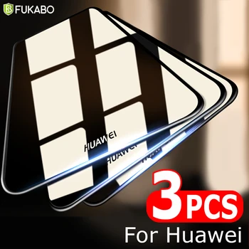 

Full Cover Glass For Huawei P30 Lite P20 Pro Y6 P Smart 2019 Tempered Glass on Mate 20 Pro 10 Lite Screen Protector or Soft Film