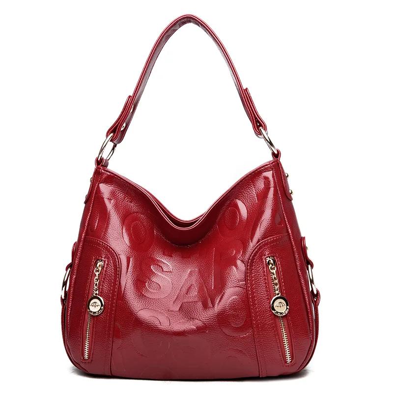 

2019 Fashion Ladies Casual Tote Leather Shopping Bags Luxury Handbags Women Bags Designer Big Capacity Shoulder Bag Bolso Mujer