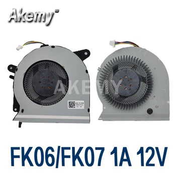 

New CPU GPU Cooler Fan For Asus ROG Strix GL503 GL503VS GL503VM Laptop DC 12V 1A DFS2013126Q0T FK07/DFS2013126R0T FK06 Radiator