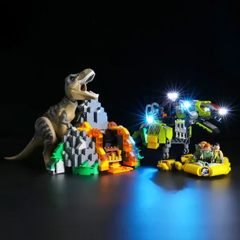 

LED Light Kit For 75938 T. rex vs Dino-Mech Battle Toy Building Blocks Lighting Set ONLY