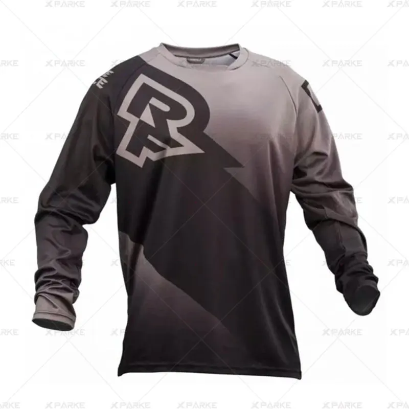 Новая спортивная одежда для горных лыж Джерси MTB Enduro Offroad larga Горный велосипед Мотокросс Джерси BMX DH MTB футболка