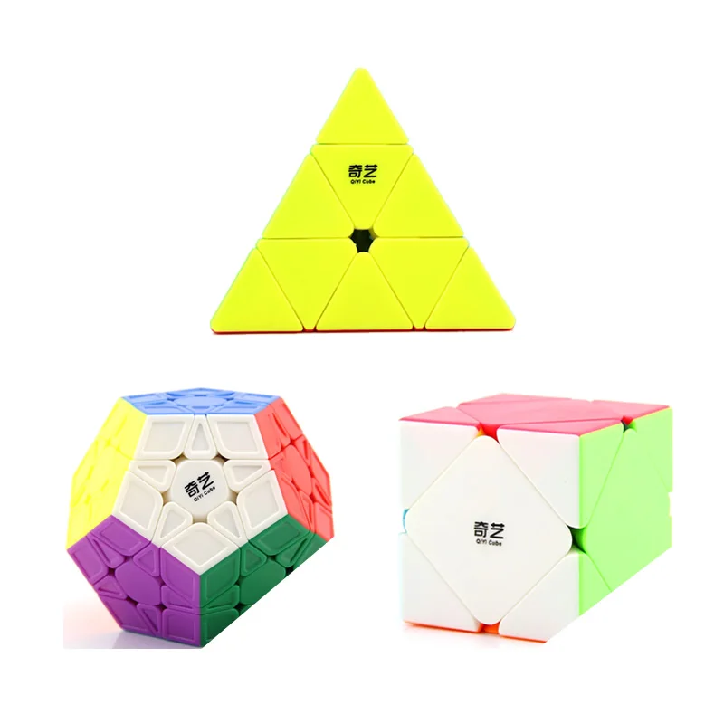 QiYi Pyraminxeds Megaminxeds SQ-1 Mastermorphix 3x3x3 магический куб, квадрат 1 Skewbes Pyramid speed Cube Пазлы игрушки подарок