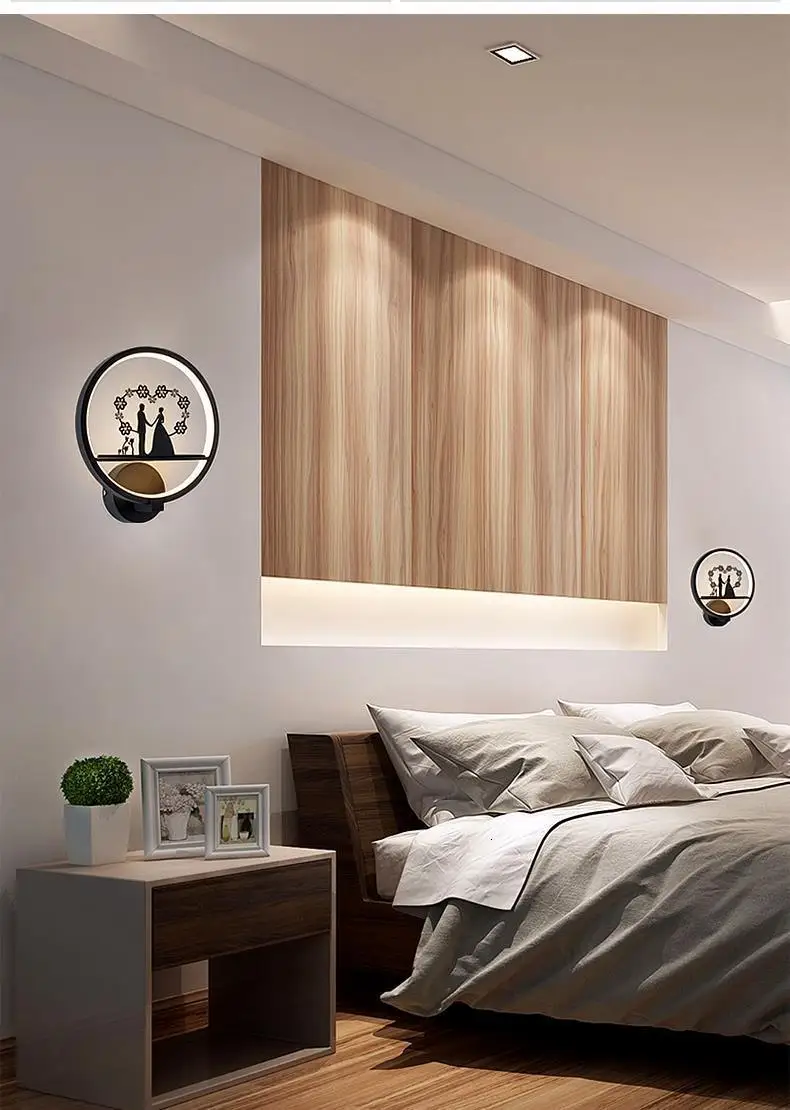 Wandlampe Kinkiety Arandela Para бра кандииро де Parede спальня свет аппликация Murale светодиодный Wandlamp настенный светильник