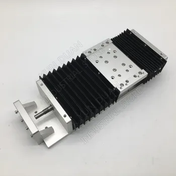 

100MM Stroke Electric Sliding Table Slide Linear Stage SFU1605 Ballscrew HG15 Guide Platform & Dust Cover Dustproof