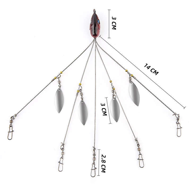 Ardea Alabama rig umbrella fishing lure рыбалка блесна 5 group alicate de pesca swim bait winter bait Spinner alabama Ardea Alabama rig umbrella fishing lure рыбалка блесна 5 group alicate de pesca swim bait winter bait Spinner alabama
