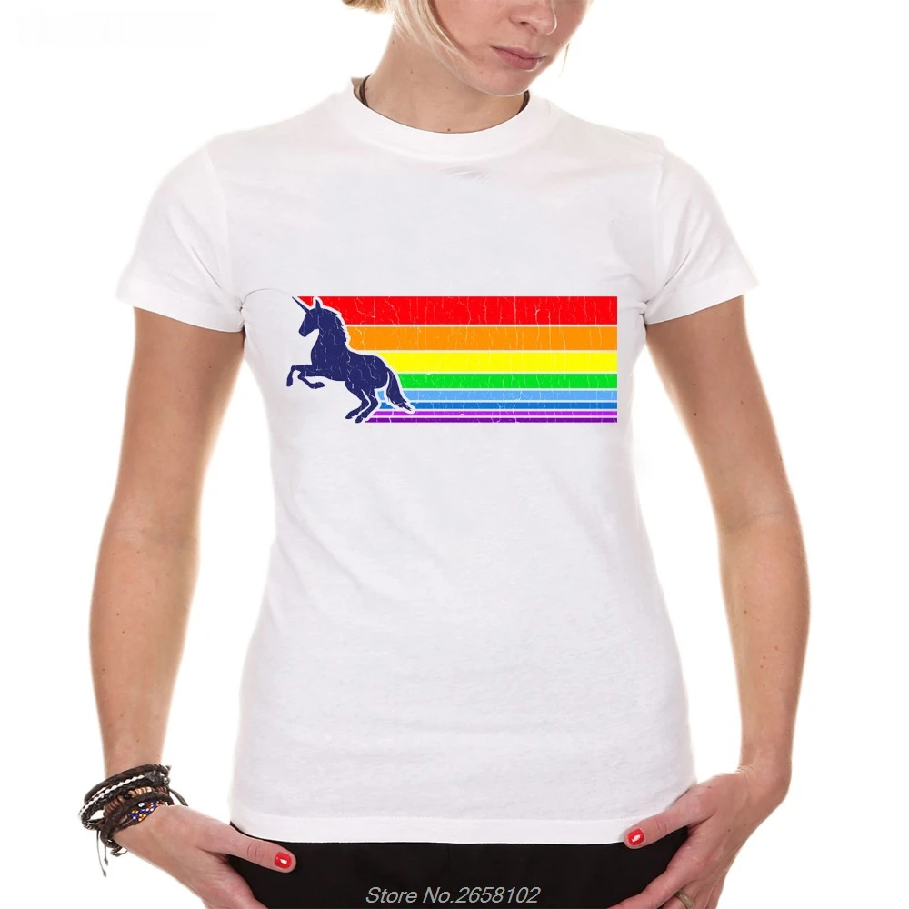 t shirt with rainbow design