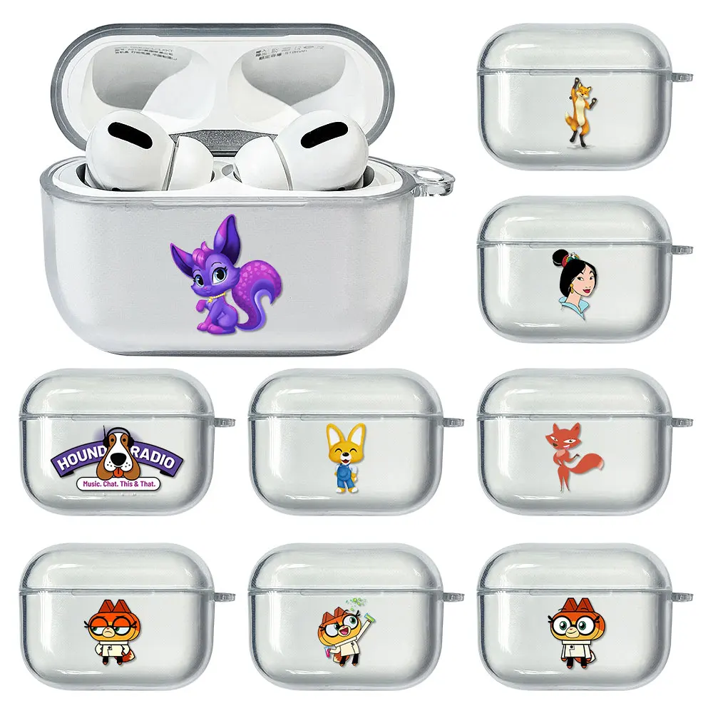 Чехол для наушников AirPods Pro чехол с Bluetooth Apple Air Pods чехлы Disney лиса и собака |