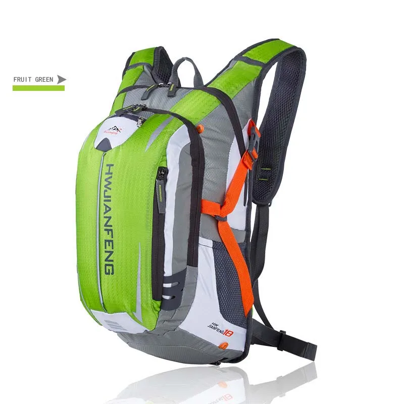 Etto рюкзак для верховой езды, супер светильник, рюкзак для горного велосипеда, велосипедная сумка для воды, для верховой езды, для пеших прогулок, для альпинизма, кемпинга, рюкзак - Цвет: Green