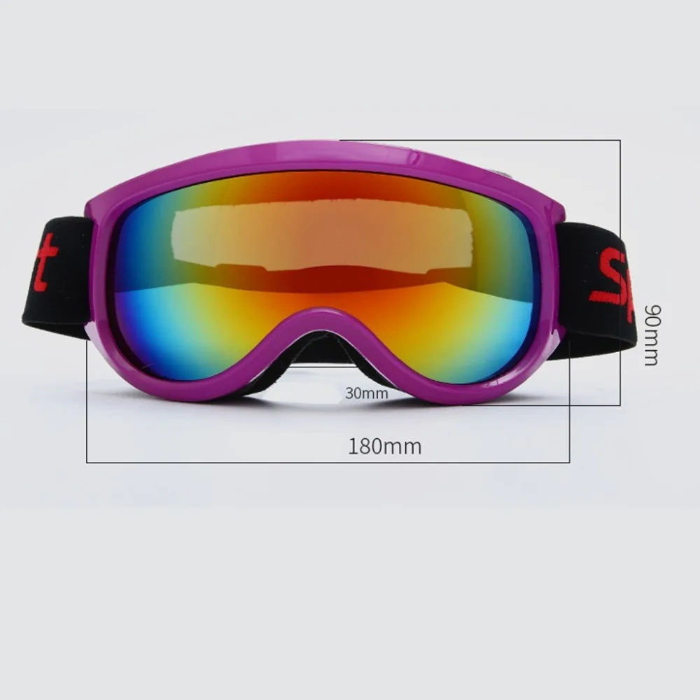Лыжные очки Анти-туман и песок-доказательство большие сферические очки для детей, мужчин и женщин взрослых восхождения снег очки Lunette лыжные enfant 30S26