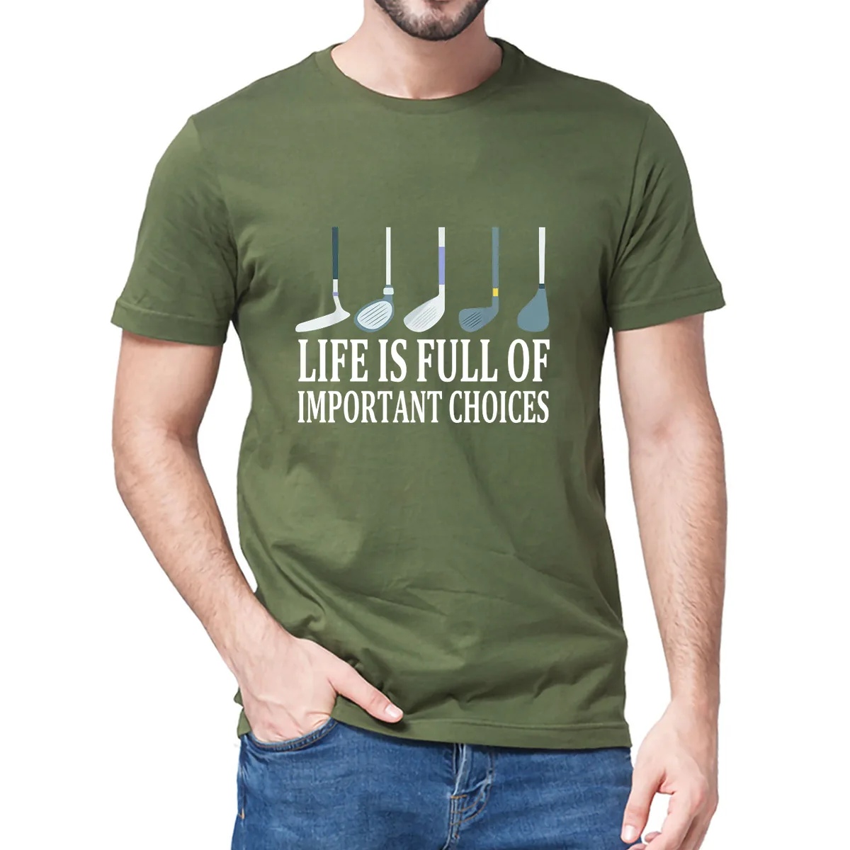 Unisex 100% Cotton Life is Full of 
