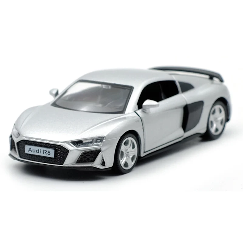 RMZ CITY 1:36 R8 Coupe Супер спортивный автомобиль литая под давлением модель автомобиля игрушка с оттягиванием для детей подарки коллекция игрушек