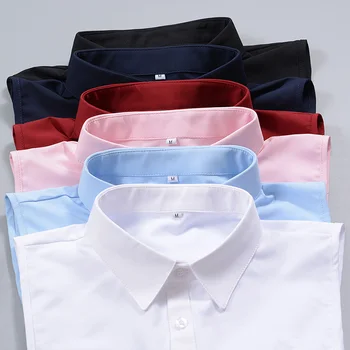 

Elegant White Detachable Collar For men Offcial Formal False Collar Shirt Lapel Fake Shirt Collar Black Removable Half Shirt