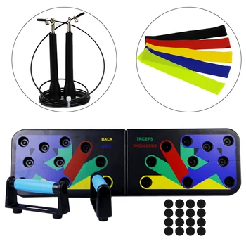 

12 in 1 Push Up Board Fitness Exercise Professional Body Building at Home Gym Tool with Free Gift Men Women Muscle Train Stand