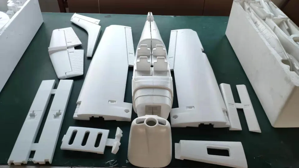 1600 мм Cessna 182 RC тренажер самолет EPO белого цвета