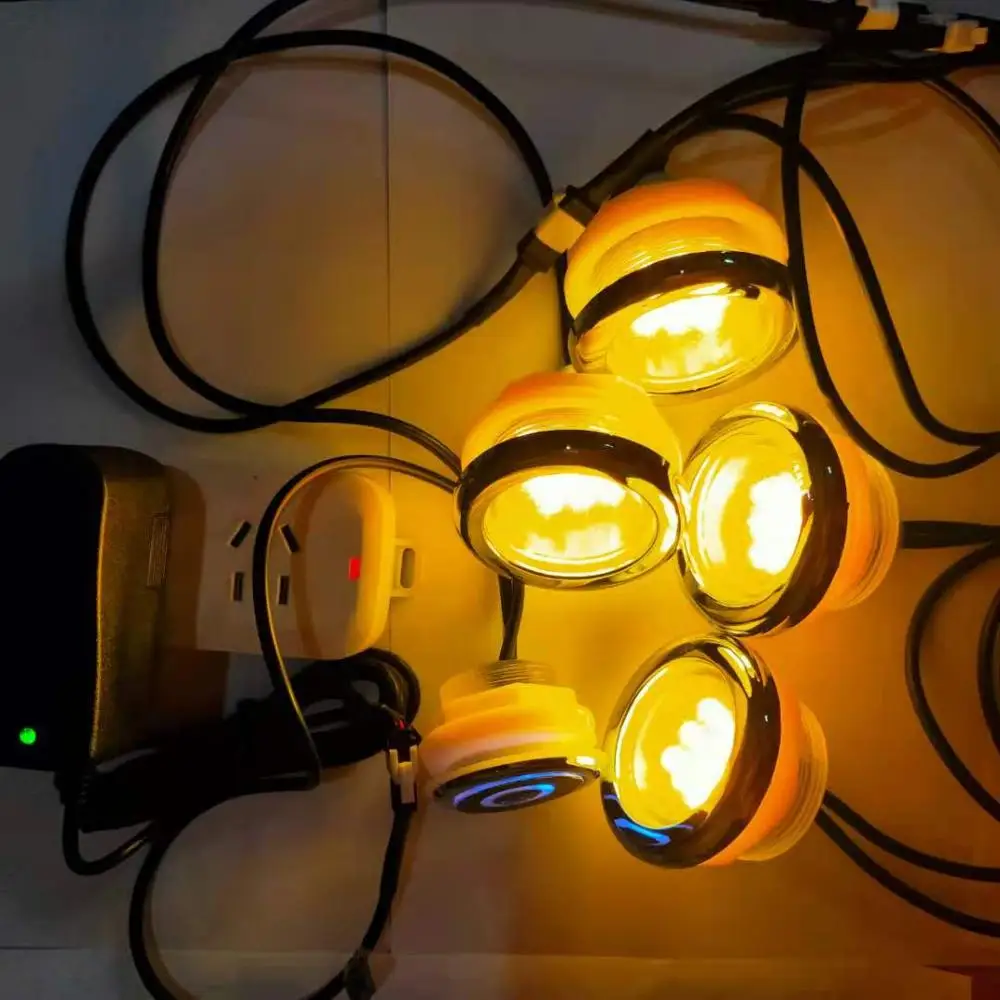 4 шт водонепроницаемая светодиодная лента RGB подводный SMD5050 светодиодный