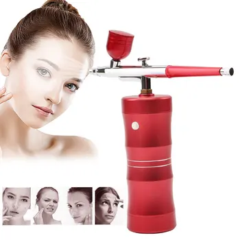 

Portable Home Rechargeable High Pressure Compressor Sprayer Face Handheld Multi Function Adjustable Wireless Mini Red