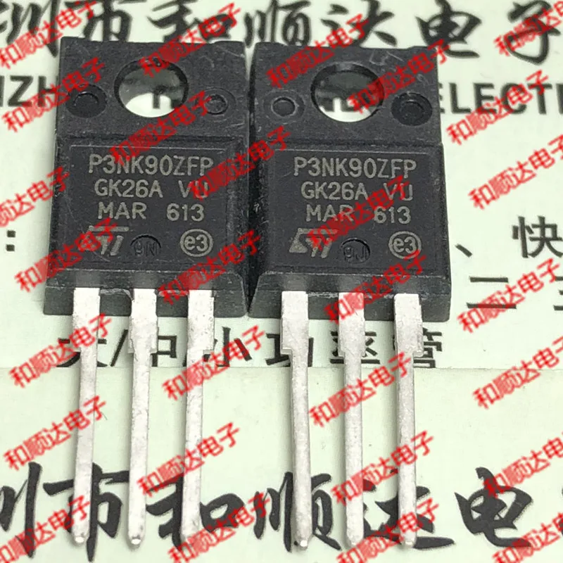 Оригинальный Новый 5 шт./P3NK90ZFP STP3NK90ZFP TO-220F 900V 30A | Электроника