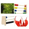 Wooden Abacus 10-row Colorful Beads Counting Kid Maths Learning educational toy 3