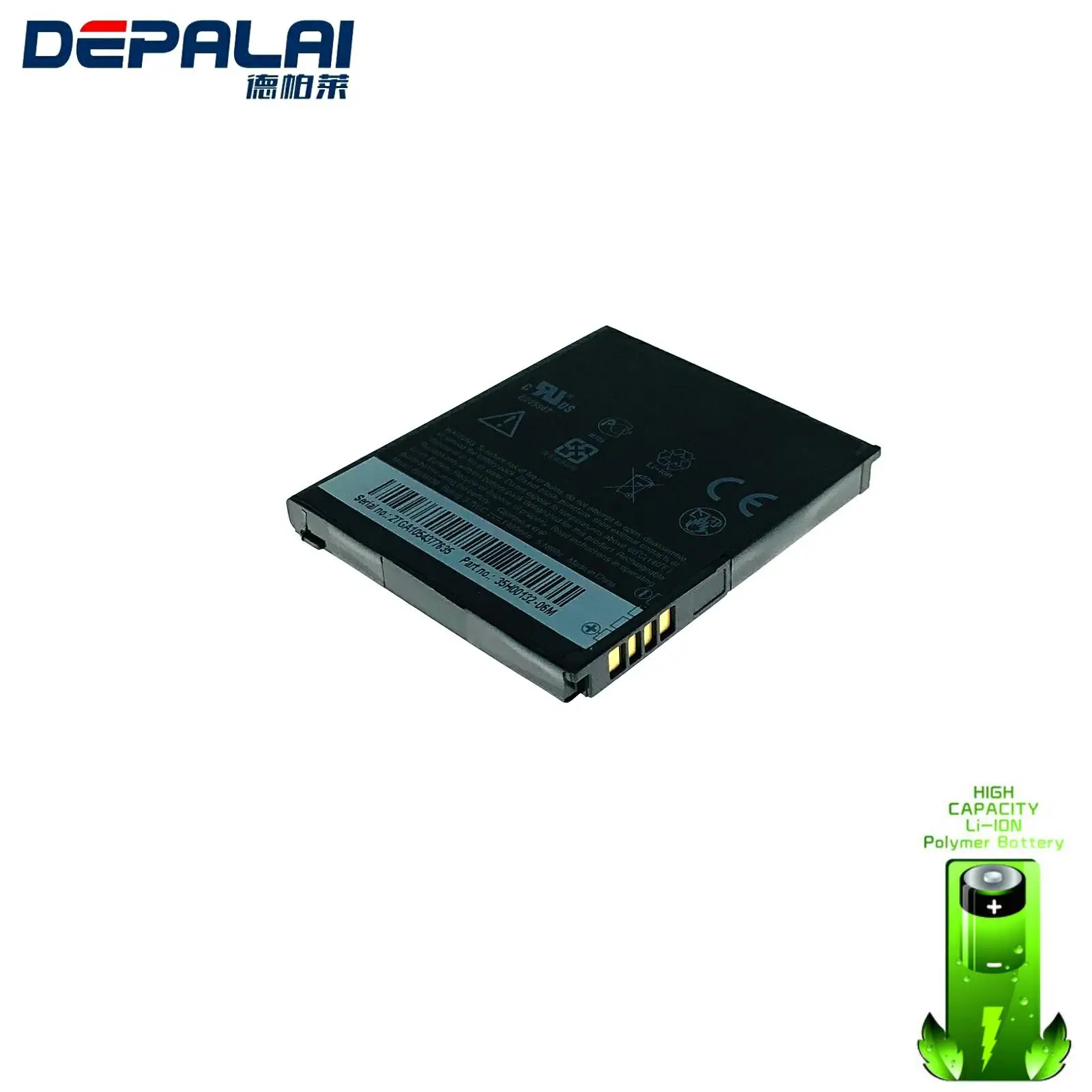 Высокая емкость аккумулятора телефона аналого цифровой преобразователь для HTC