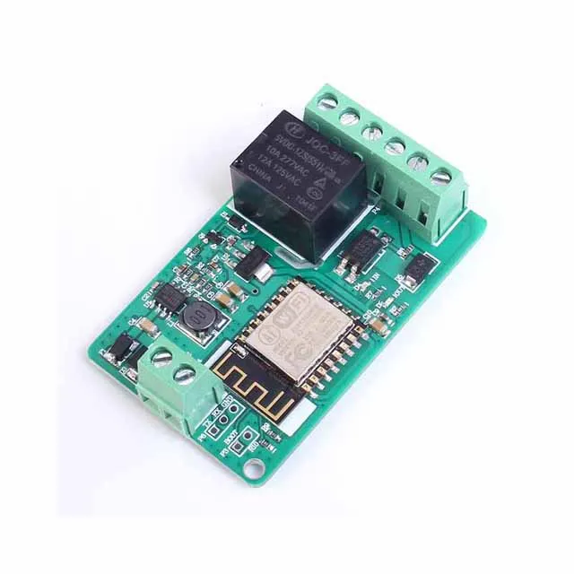 

A23-- ESP8266 Relay Module 10A 220V Network Relay WIFI Module Input DC 7V~30V Board TVS Input Automatic Protection