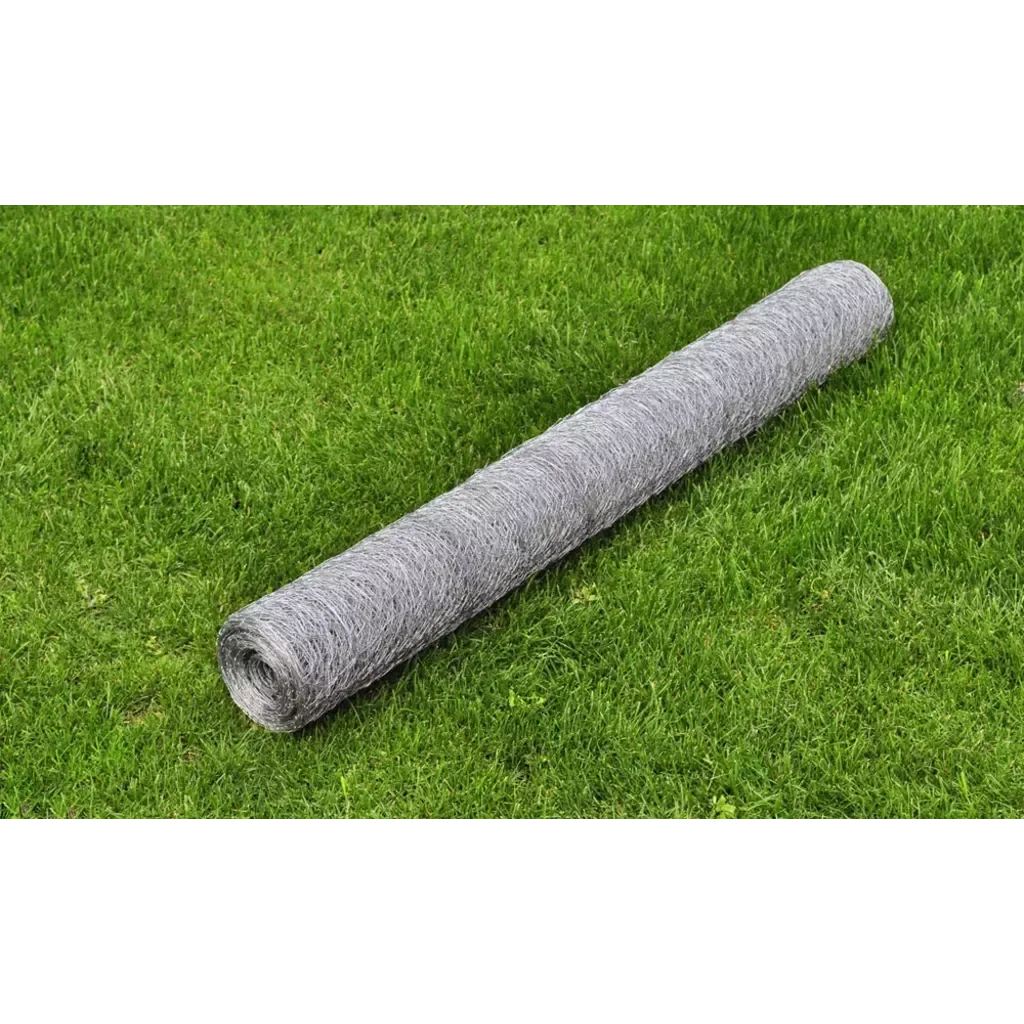 Hexagonal Wire Netting 75cmx 25m Galvanized Mesh Size 36mm For Garden Fence Climbing Vine Frame Gardening Supplies Hexagonal Wire Netting 75cmx 25m Galvanized Mesh Size 36mm For Garden Fence Climbing Vine Frame Gardening Supplies