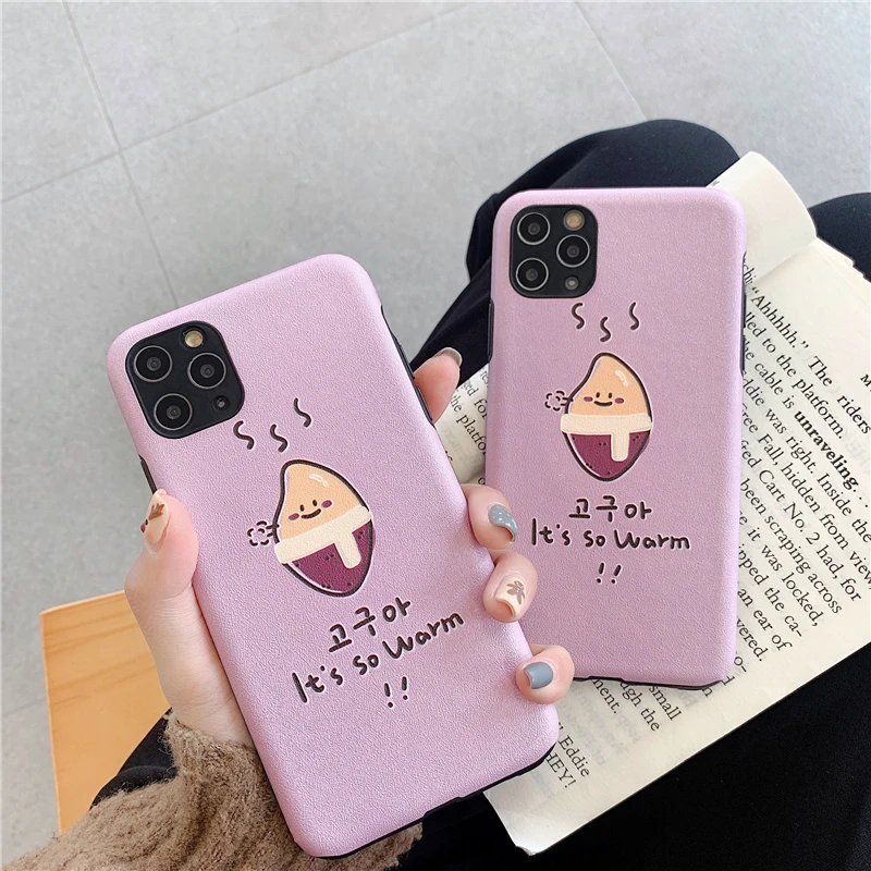 

Silk purple potato mobile phone shell for Apple 6P 7P 8P XXR case, for iPhone 6 6S 7 8 XS Max 11Pro Max case
