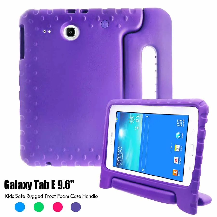 Дети Детский эва противоударный чехол для Samsung Galaxy Tab E 9,6 дюйма T560 T561 T567 защитный чехол для планшета Ручка Стенд Крышка