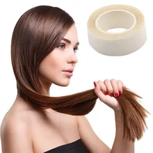 Прозрачный липкий долговечный парик клейкая лента водостойкая клейкая лента двусторонний кружевной полиуретановый инструмент для наращивания волос аксессуары для укладки рулон