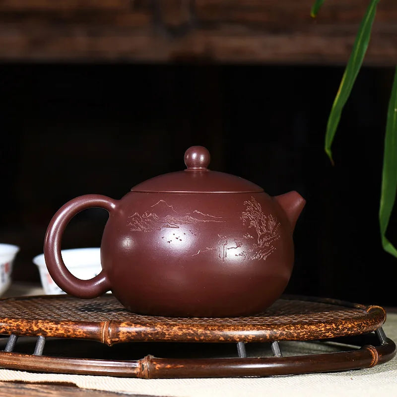 Известный Wang Fang Полный ручной буквенный фиолетовый и Zhu Mud Xi Shi чайник