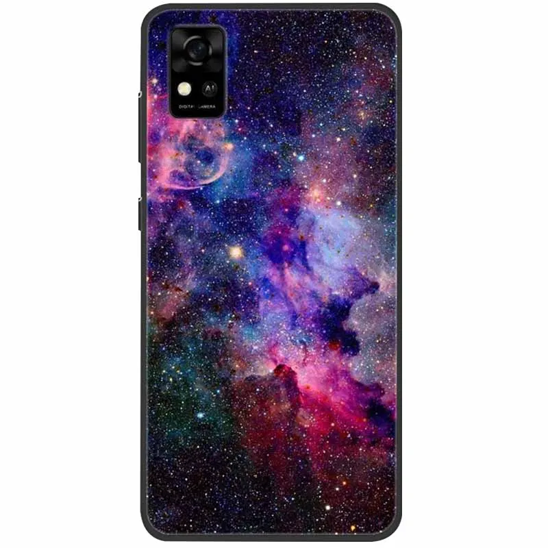 Cat Lion Print TPU Silicone Phone Cover