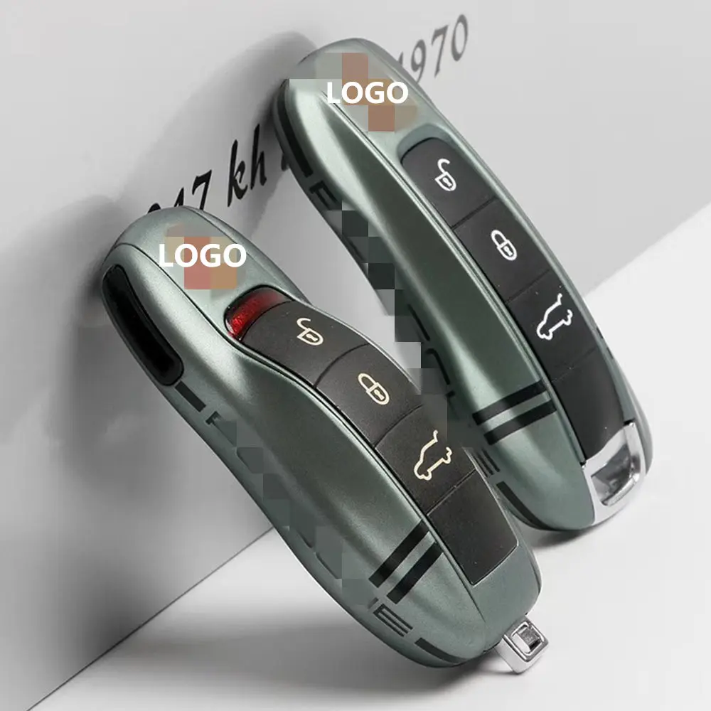 Чехол для автомобильного ключа, Накладка для Porsche Macan Cayenne Palamera 911 9YA 971, авто пульт дистанционного управления, умный брелок, защитный чехол