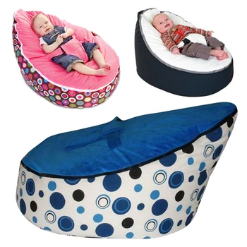 

Large Small Lazy Baby Sofas Cover Chairs without Filler Linen Cloth Lounger Seat Bean Bag Pouf Puff Couch Tatami Living Room